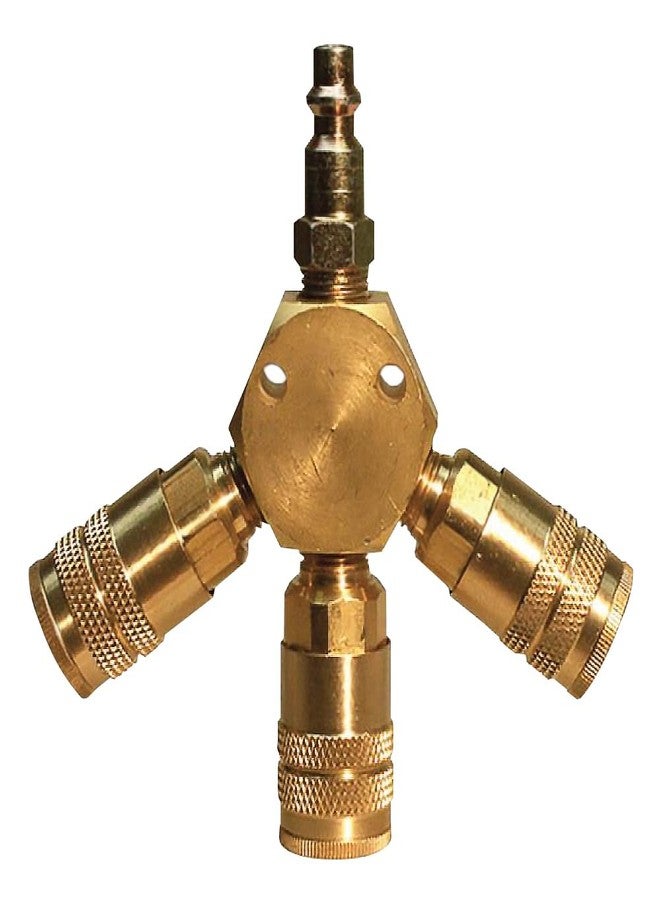 Senco 3-Way Manifold ASY 1/4″ Plug with Couplers