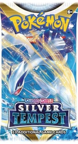 Pokemon Sword & Shield Silver Tempest Booster Pack - Image 2