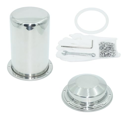 SoClaay Stainless Steel Time Capsule Anti-Corrosion Waterproof Storage Container for Keepsakes Letters Cards Photos and All Important Memories Storage and Commemorate (8.1 INCH) - Image 3