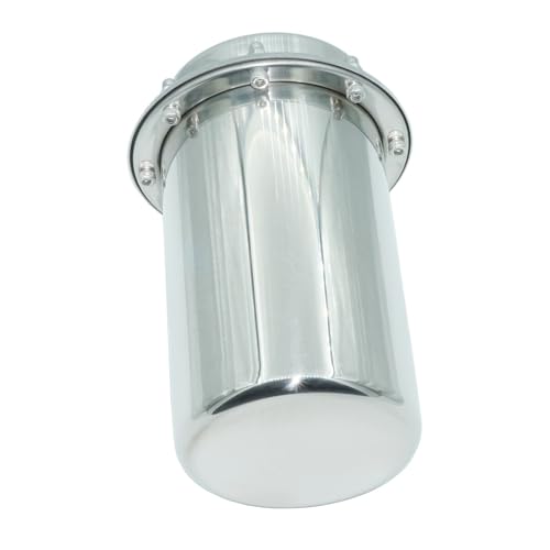 SoClaay Stainless Steel Time Capsule Anti-Corrosion Waterproof Storage Container for Keepsakes Letters Cards Photos and All Important Memories Storage and Commemorate (8.1 INCH) - Image 4