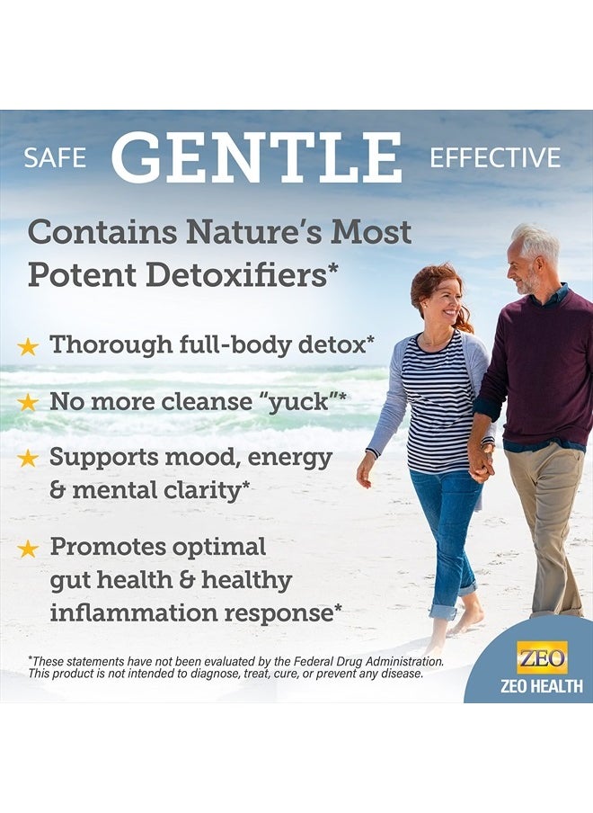 Zeo Health Royal Detox HMC | Natural Cleanse with Cilantro, Chlorella, Zeolite, Spirulina, Apple Pectin | Supports Optimal Energy, Colon Health, Positive Mood, Immune Defense & Reduced Inflammation (90 Capsules)  - Image 3