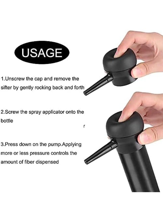 سينايت أداة توزيع ألياف الشعر، أداة رش ألياف بناء الشعر، أدوات تكثيف الشعر من فولينلين - Image 4