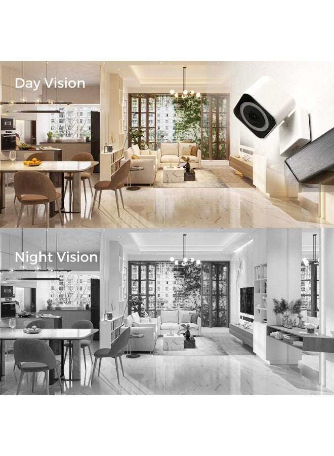 MobiCam MP Smart Home/Office Camera with 3MP Resolution, 2-Way Audio, Night Vision, 30-Second Setup, Dual WiFi (2.4GHz & 5GHz), BLE Connectivity - High-Resolution IP Monitoring Camera (Model 2025) - Image 5