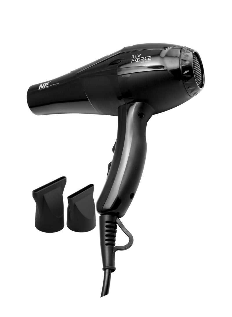 نيو مجفف الشعر الاحترافي نيو فورس بقوة 1200 واط
