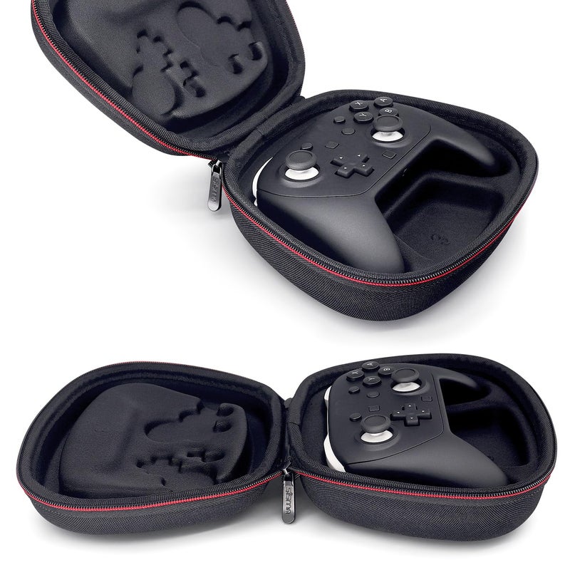 sisma Carrying Case Compatible with Nintendo Switch 2 Pro Controller, Hard Shell Original Switch Controller Protection Portable Travel Protective Case, Black - Image 4