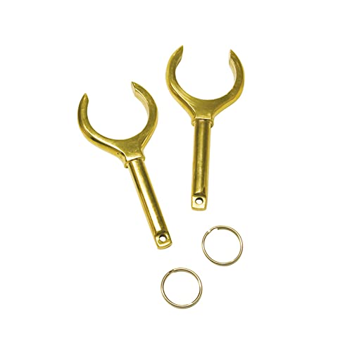 Outcast Sporting Gear OSG Outdoor Recreation Camping Boating Rowing River Small Oar Locks, 1 pcs - Image 1