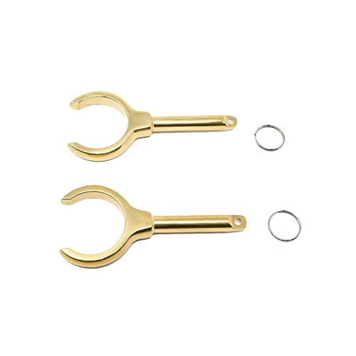 Outcast Sporting Gear OSG Outdoor Recreation Camping Boating Rowing River Small Oar Locks, 1 pcs - Image 2