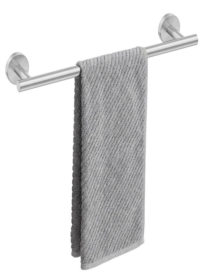 IOQ Brushed Nickel Towel Bar, 18 Inch Towel Rack for Bathroom Wall-Mounted, SUS304 Stainless Steel, Total Length 20 Inch - Image 1