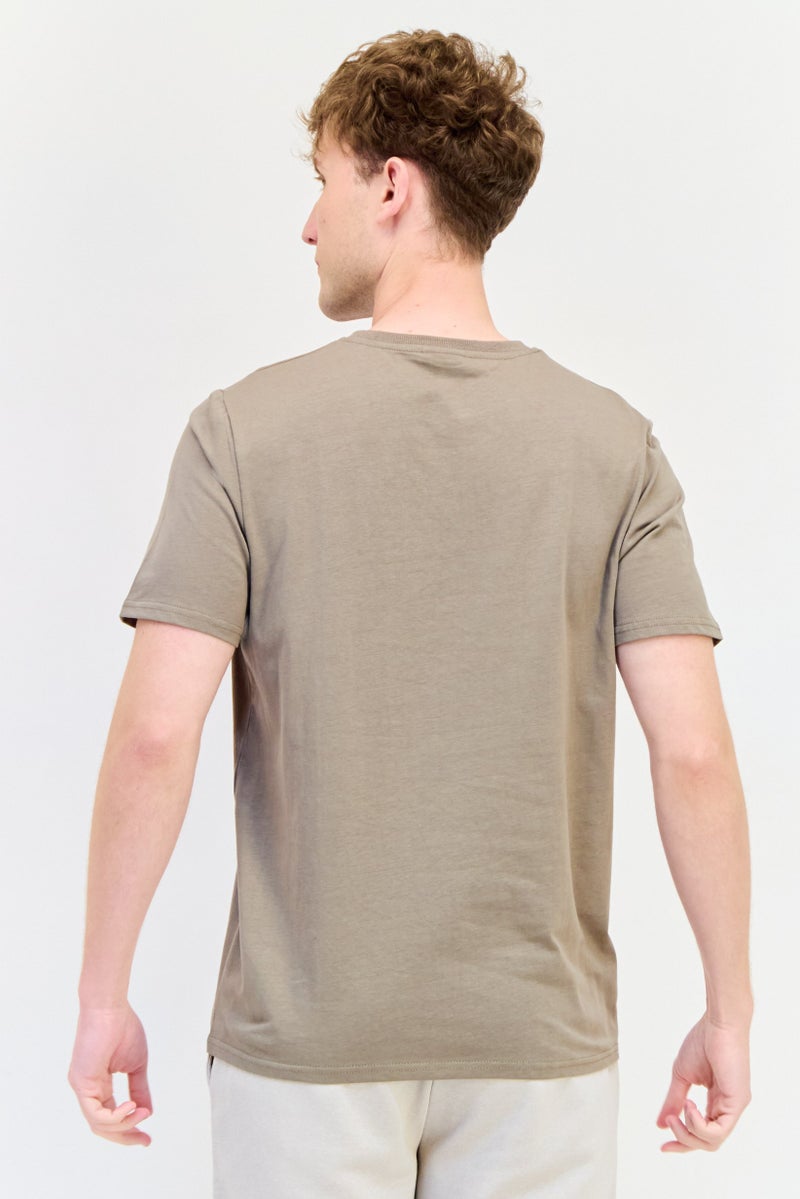 RBX Men Sportswear Fit Short Sleeve Outdoor T-Shirt, Olive  - Image 3