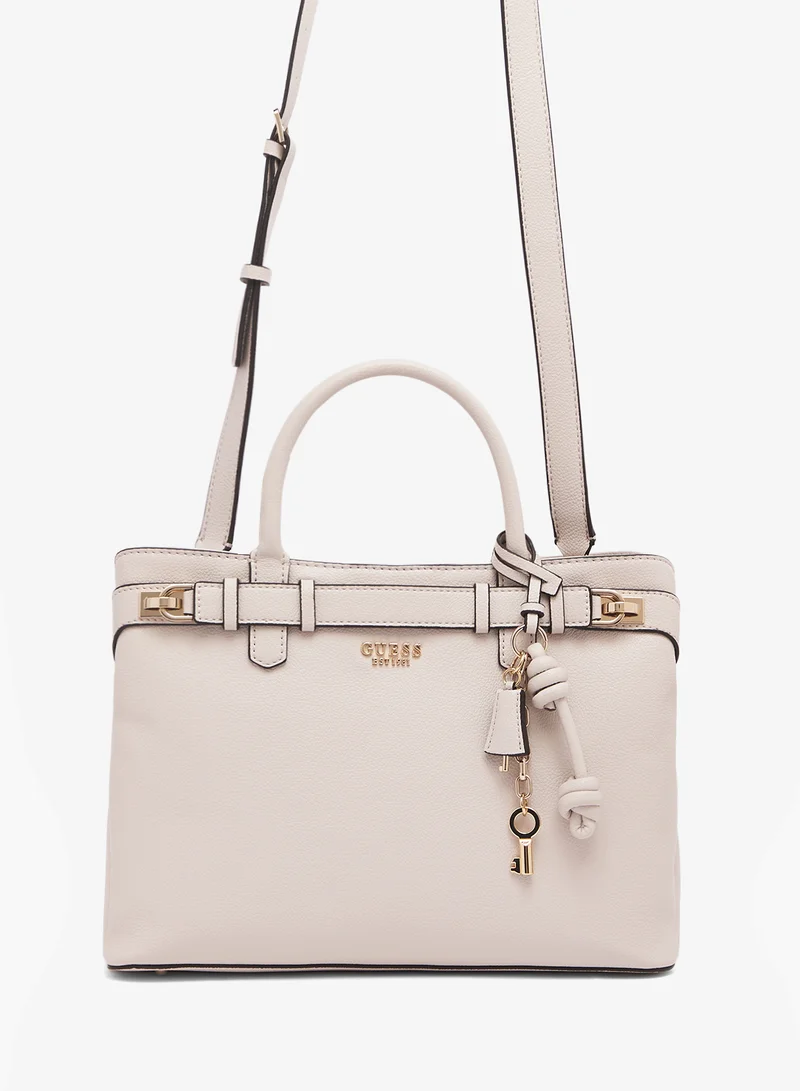 GUESS Gregoria Large Girlfriend Satchel Bag