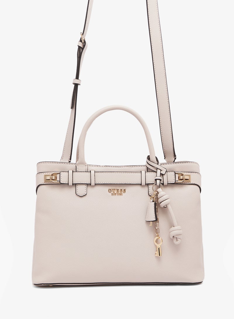 GUESS Gregoria Large Girlfriend Satchel Bag - Image 2