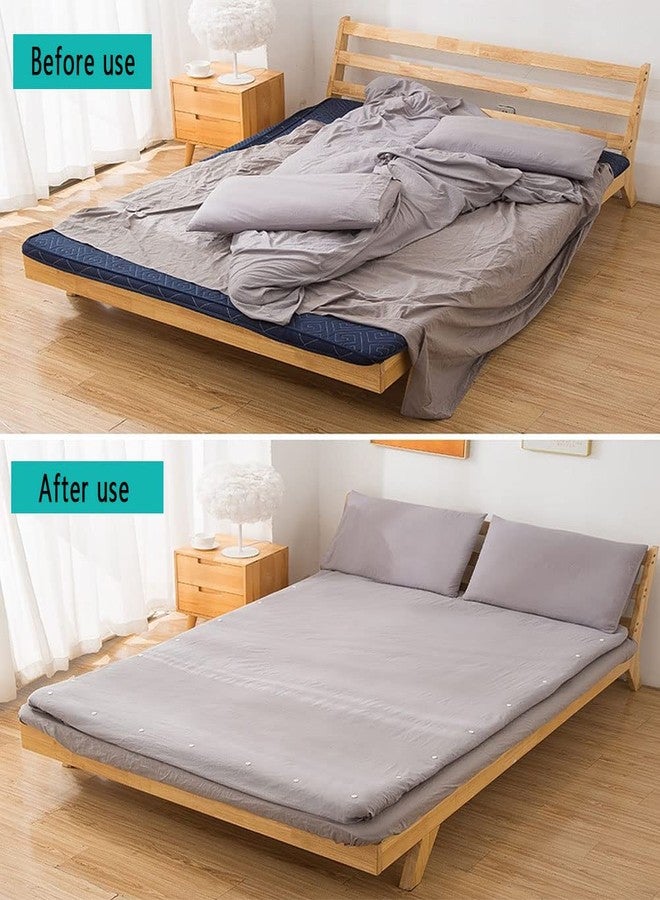 nanaxagly Quilt Holder Bed Sheet Clip, Needle-Free Safe Invisible Soft Silicone Quilt Holder, Prevents Comforters from Shifting Inside Cover, for Sofas, Sheets, Carpets, Floor Mats, etc. - Image 4