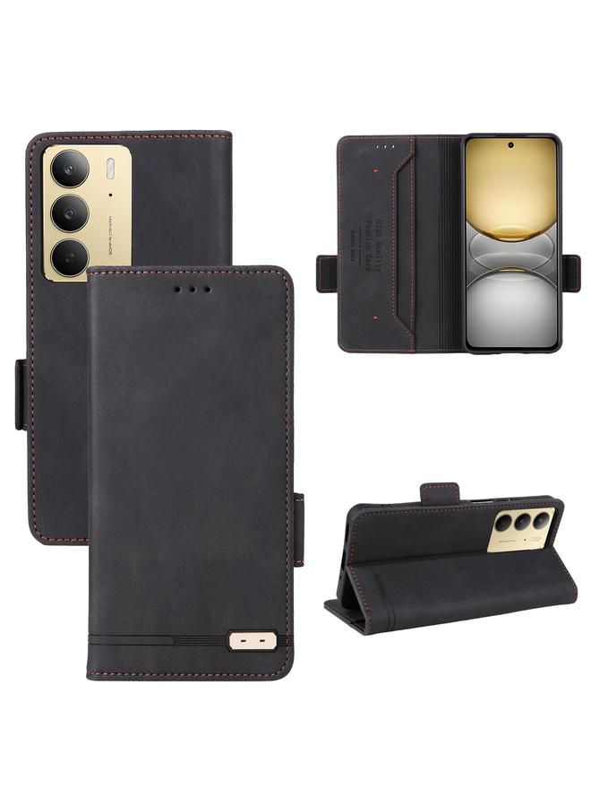 S-TOP Case For Realme C75 4G Magnetic Clasp Leather Phone Case - Image 1