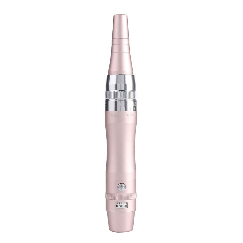 klarako Tattoo Machine, Tattoo Pen Rotary Tattoo Machine, Professional Semi Permanent Makeup Machine, for Shader Liner Coloring, Assorted Motor Gun Kits(pink) pink - Image 1