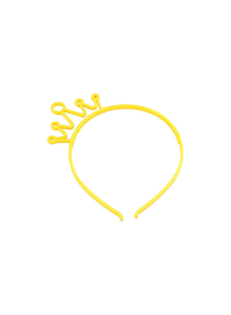 GGOOT 24pcs Plastic Crown Headband Tiaras Apparel Accessories Novelty Princess Hats Tiaras Crowns Hair Bands Headpiece Headwear Headhoop Kids Party Favors Supplies - Image 2