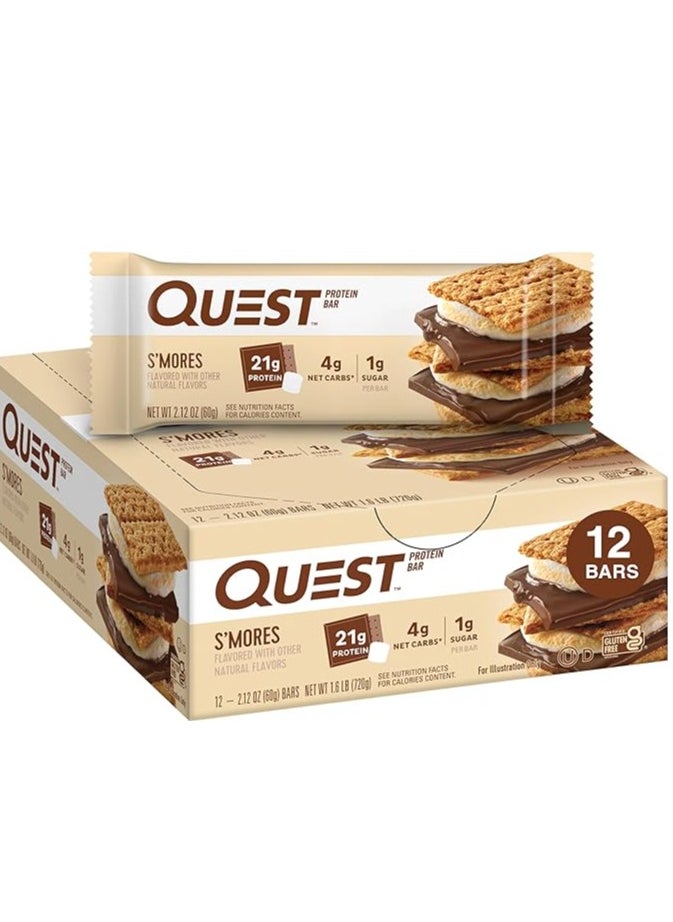 Quest Quest Protein Bar S’Mores 12x60g 