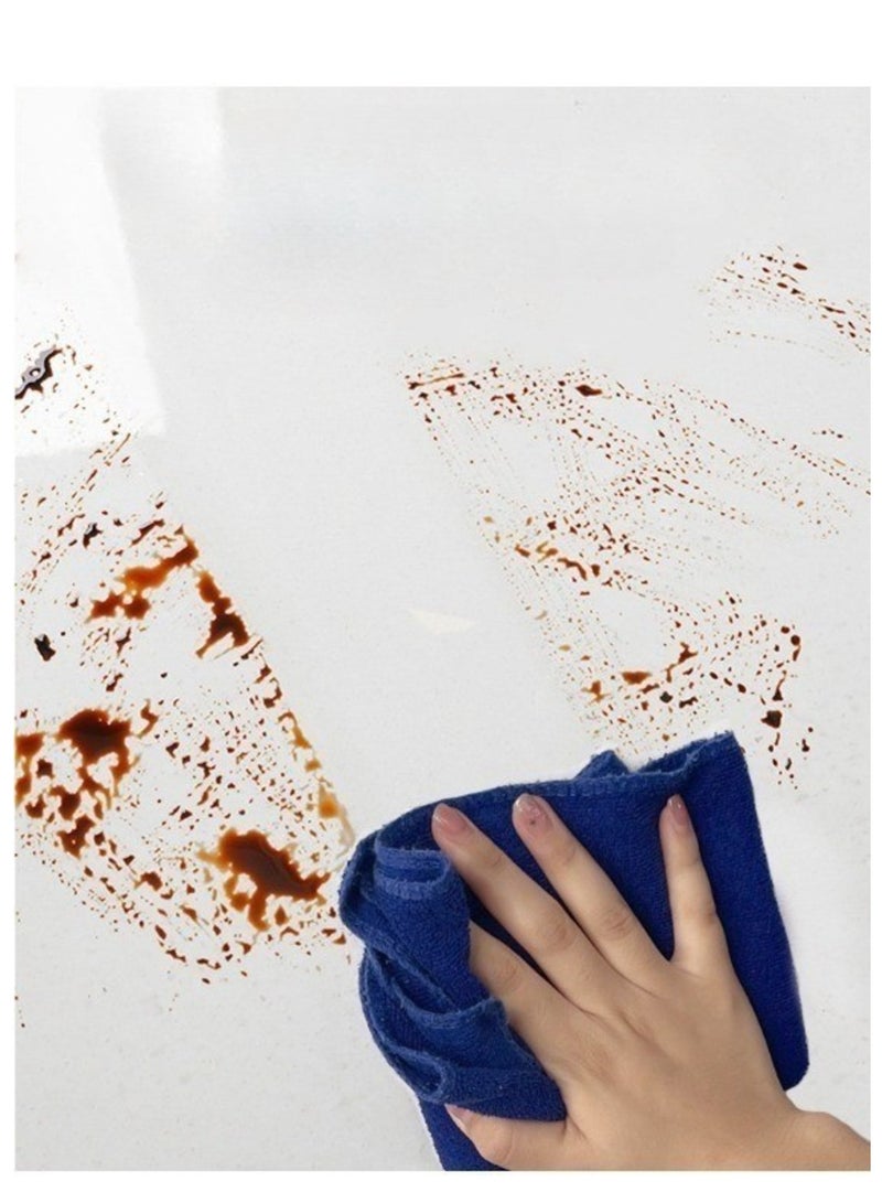 Transparent Electrostatic Wall Protector Film, Adhesive-Free Static Cling, Waterproof, Oil-proof, Scratch-resistant, Dirt-resistant, Keeps Walls Clean and Fresh, 500cm×45cm Multi-Purpose Protective Film for Kitchen, Living Room, Cabinets, Tables, Doors, and More - Image 3