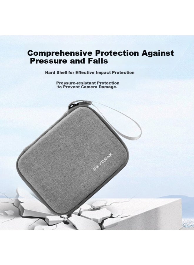 Reygeak Compatible With Dji Action 5 Pro Storage Bag, Portable Gimbal Osmo Action 4/3 Sports Camera Backpack, Shooting Kit Hard Shell Protective Accessory Box Shockproof - Image 5