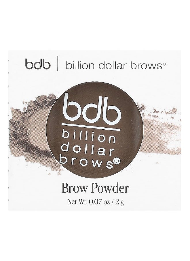 Billion Dollar Beauty Billion Dollar Beauty, Billion Dollar Brows, Brow Powder, Taupe, 0.07 oz (2 g)  - Image 2