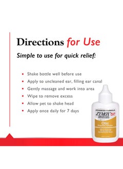 Zymox Zymox Advanced Formula Otic Plus Enzymatic Ear Solution for Dogs and Cats Without Hydrocortisone, 1.25oz  - Image 5