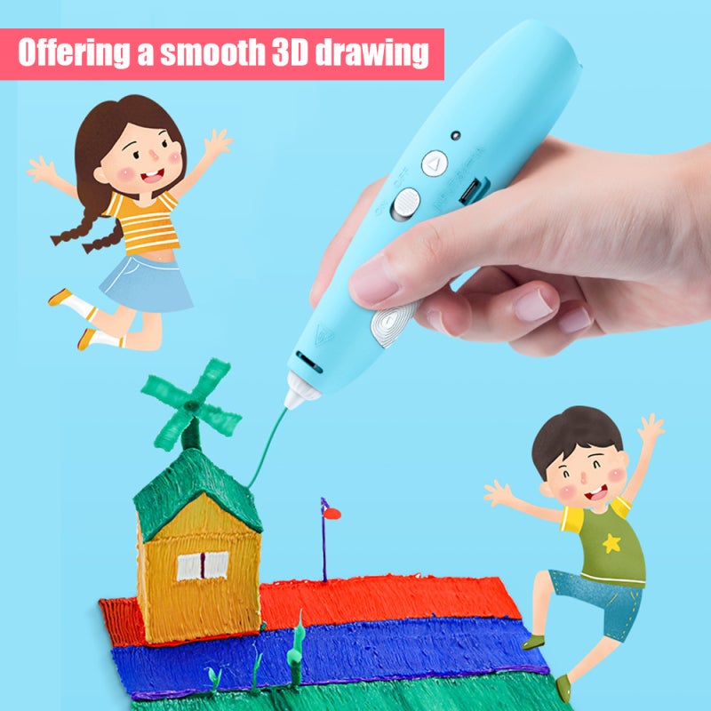3D Pen Filament Refills 8 Colors 1.75mm PCL 3D Printing Filaments Each Color 16.4 Feet 3D Printing Pen Accessory - Image 3