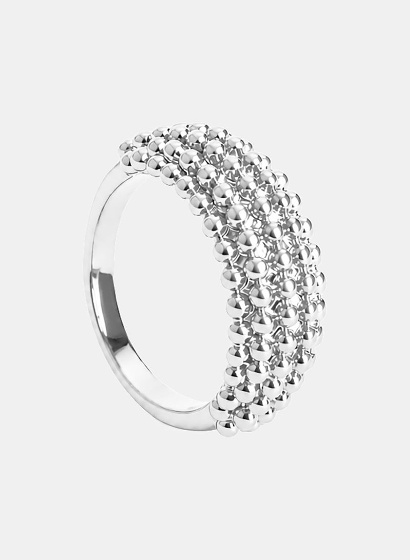 Akher el Ankoud Women'S Ring With A Classic Polished Dome Design - A Luxurious Finish - Image 1