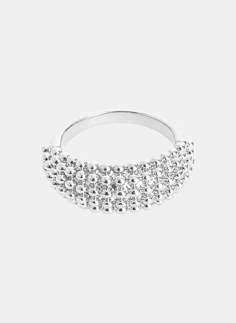 Akher el Ankoud Women'S Ring With A Classic Polished Dome Design - A Luxurious Finish - Image 2