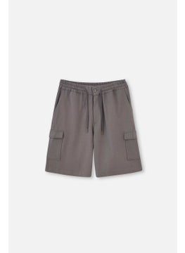 dagi Gray Cargo Pocket Shorts  - Image 1