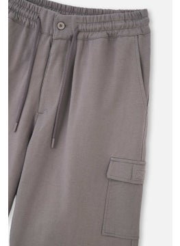 dagi Gray Cargo Pocket Shorts  - Image 3