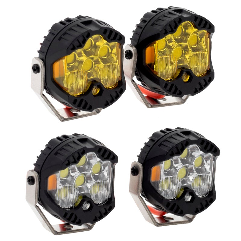 MEUS RACING RC Car LED Lights Kit 110 18 Scale RC Crawler Accessories for Axial SCX10 Wraith Traxxas TRX4 TRX6 Redcat Gen8 Upgrades - Image 2