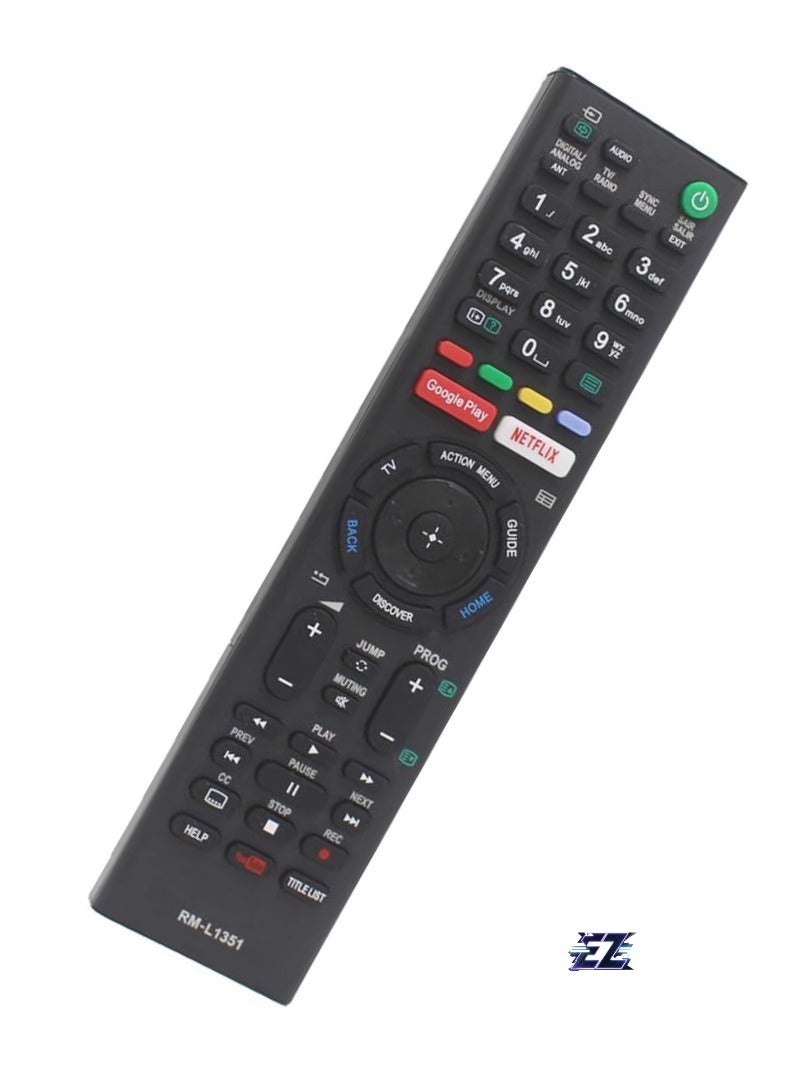 ELTRAZONE "Replacement Remote Control Compatible with Sony RMF-TX300U Smart TV with Netflix and Google Play (RMFTX300U / 149331811)" - Image 2
