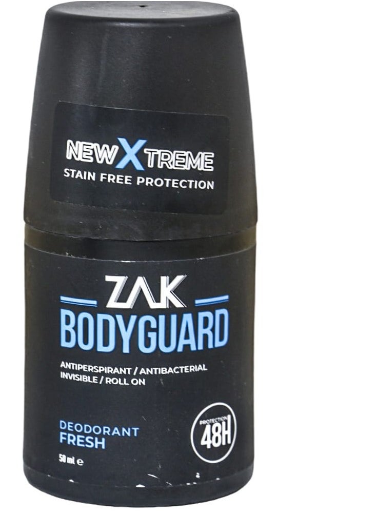 ZAK - Zak Body Guard Deodorant Roll On Fresh 48H - 50 Ml - Image 1