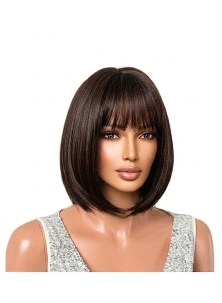 Short Straight Hair Bob Wig - Image 1