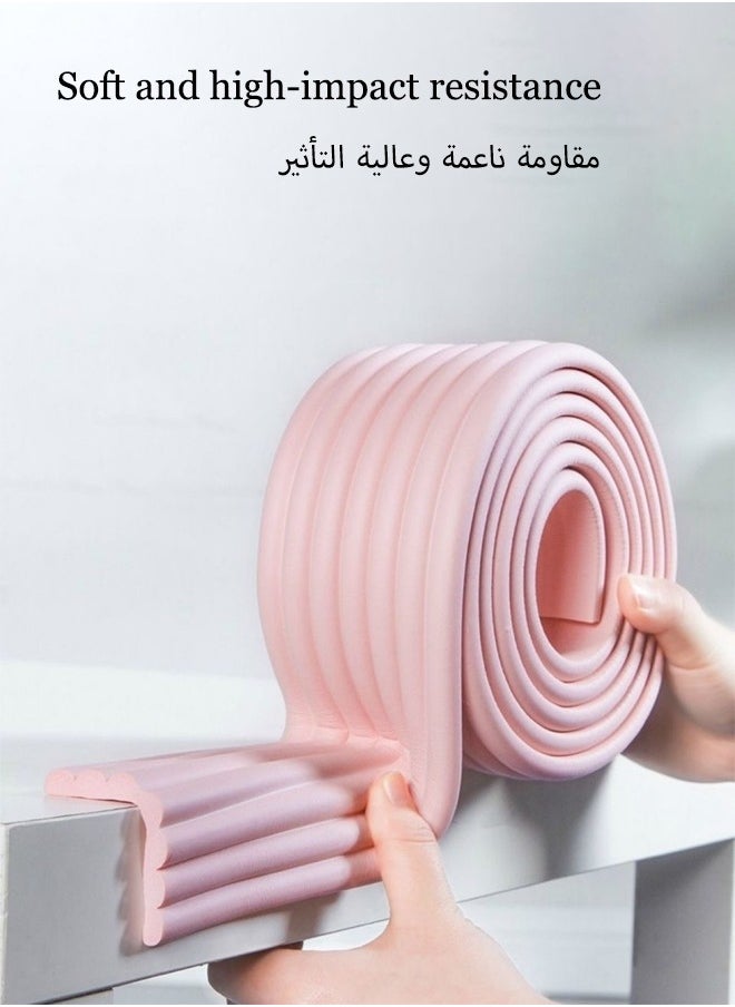 آيسيورا شرائط أمان رغوية للأطفال ، واقيات حافة الأطفال ، واقيات حافة أمان 2 متر ، واقيات حواف ، شرائط ممتصة للصدمات للأطفال بلف الرغوة ، شرائط رغوة سميكة للغاية في زاوية الطاولة والجدار (مع شريط على الوجهين)  - Image 3