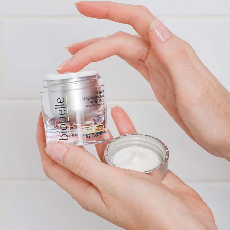 Biopelle Tensage Growth Factor Advanced Moisturizer Face Cream with SCA 6 Biorepair Index, Snail Mucin Moisturizer with Hyaluronic Acid, Antioxidants, and Vitamin C and E, 1 Oz - Image 2