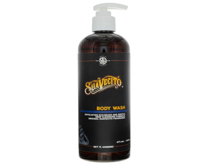 Suavecito Men's Body Wash 16 oz. Exfoliating Deep Cleaning Showering Original Fragrance - Image 1