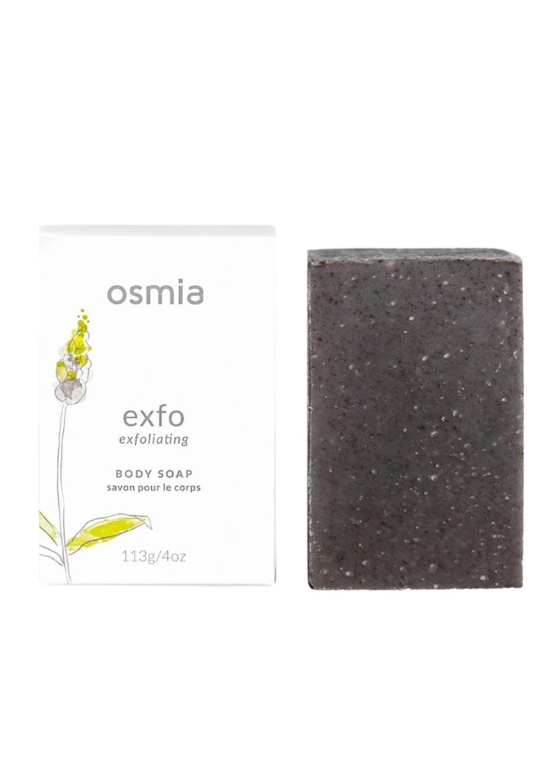 Osmia Organics - Osmia Organics Natural Exfo Body Soap  Clean Beauty For Healthy Skin 4 oz  113 g - Image 1