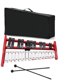 Professional 25-Note Xylophone with Mallets – Wooden Frame, Color-Coded Keys, with Carrying Case – Ideal for Music Learning & Kids' Education