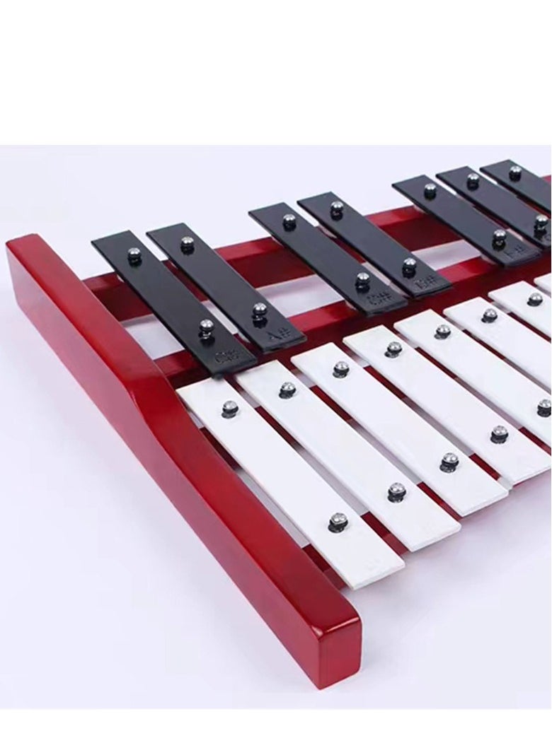 Mike Music - Professional 25-Note Xylophone with Mallets – Wooden Frame, Color-Coded Keys, with Carrying Case – Ideal for Music Learning & Kids' Education - Image 1