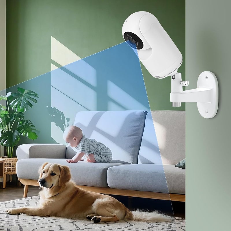 wochel Adhesive Baby Monitor Wall Mount Compatible with VTech Advanced HQ Max Ajustable Baby Monitor Stand Without Drilling and Wall Damage - Image 5