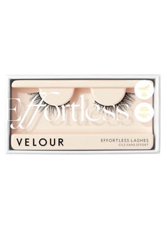Velour Lashes Velour Effortless Lashes, Natural Looking False Eyelashes, Fluffy & Lightweight No Trim Eyelashes, Reusable Fake Lashes For All Eye Shapes, Vegan & Cruelty-Free, Lash Glue not Included (Mini Me) 