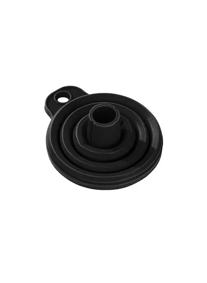Generic Car Engine Funnel Universal Silicone Liquid Funnel Washer Fluid Change Foldable Portable Auto Engine Oil Petrol Change Funnels  - Image 2