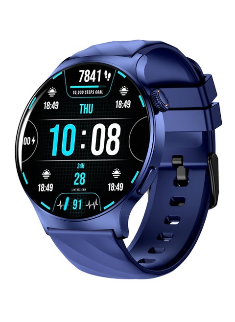 Smart Watch 3 Pro - 1.43” AMOLED Display, Bluetooth Calling, Fitness Tracker, Sports Modes, Heart Rate & Sleep Monitor, IP68 Waterproof, 250mAh Battery, Compatible with Android & iOS