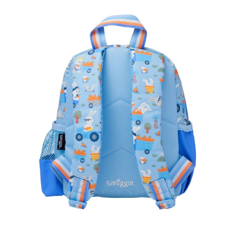 Smiggle the same canvas multi-functional backpack/purple small garden mini small school bag (26 * 20CM) - Image 2