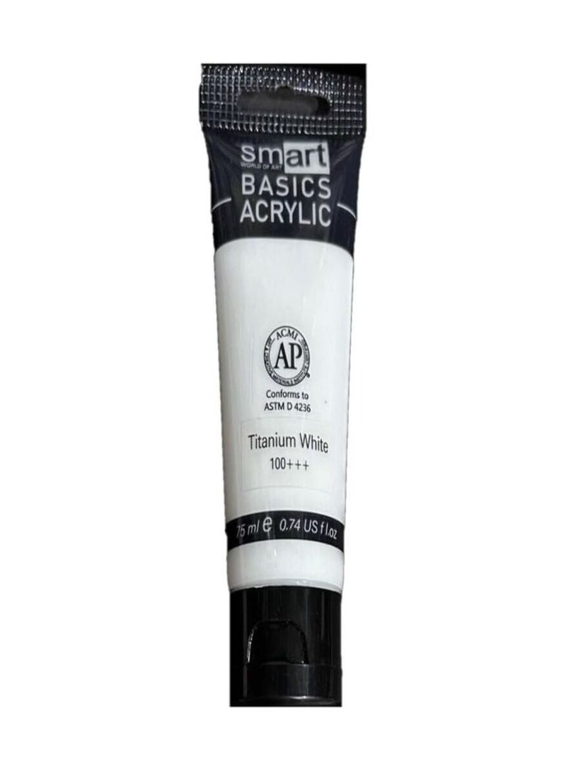 سمارت انبوبة اكريلك 75ملي من سمارت - لون ابيض +++100 - Image 1