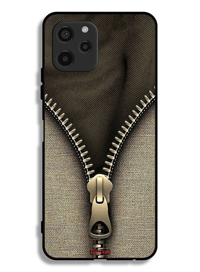 Huawei nova Y61 Protective Case Cover Zip Pattern