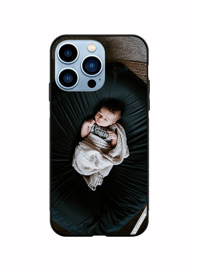 Protective Case Cover For Apple iPhone 13 Pro Max Baby Nap Design Multicolour