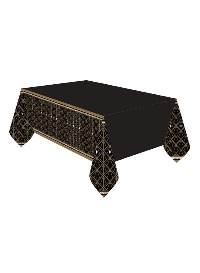 Amscan Glitz & Glam Plastic Table Cover 54" X 96", Multicolor, 1 Pc. - Image 4