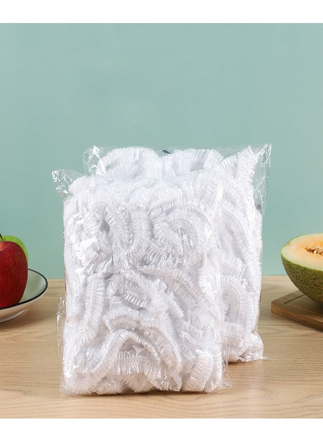 ATM - Disposable Plastic Wrap 100pcs Bowl Covers Fresh-keeping Bags Elastic Design Food Storage Cover - Image 1
