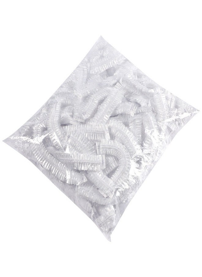 ATM - Disposable Plastic Wrap 100pcs Bowl Covers Fresh-keeping Bags Elastic Design Food Storage Cover - Image 1